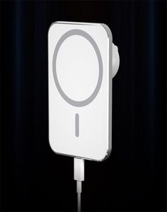 Chargeur sans fil de voiture magnétique pour iPhone 12 Pro Max iPhone 12 Mini 15W Porte-voiture de chargement rapide avec Box1319017