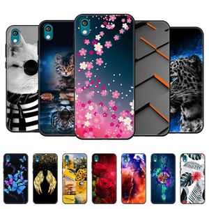 Pour Honor 8S étui sur Prime couverture de téléphone arrière Huawei 2020 KSE-LX9 5.71 ''silicone souple pare-chocs noir étui en Tpu