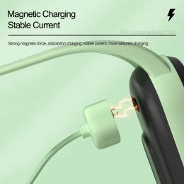 Chargeur magnétique pour Xiaomi Mi Smart Band 5 6 7 Chargeur portable Remplacement de la ligne de charge USB pour Miband 6 Miband 7 Cable Corde