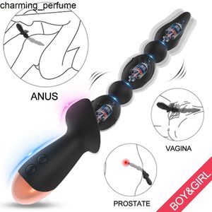 Charge magnétique choc anal bouchon de la prostate masseur intelligent plug putain femelle masturbator anal perle érotique sex toys for couple