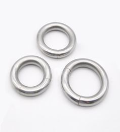 Magnetische cockring roestvrijstalen balzakstretcher scrotum ring metalen penisring seksspeeltje voor mannen cockring ballstretcher gewichten Y185636526