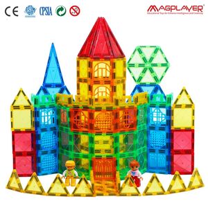 Magnetische constructieset Modelbouwspeelgoed DIY-blokken Tegels Montessori Educatief speelgoed voor kinderen Cadeau 240110