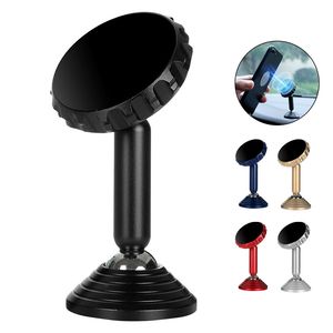 Soporte magnético para teléfono para automóvil Magnetismo fuerte Rotación de 360 grados con brazo flexible para iPhone 15 14 13 Pro Max Samsung Teléfonos inteligentes Android