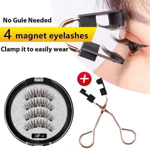 Magnetische wimper 3D mink wimper make -up magnetische wimpers pincet pincet set natuurlijke valse wimpers korte faux cils1.voor magnetische wimpers ingesteld