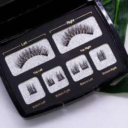 Magnetische wimpers Longlasting gemakkelijk om 3 magneten Perfect Gift Makeup Tool Cosmetics aan te brengen voor elke gelegenheid 240415
