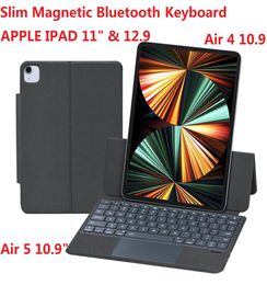 Magnétique pour Apple iPad Pro 11 129 2022 10e génération A2757 Air 4 Air 5 109 étui mince clavier Bluetooth tablette Protection en cuir Co8825261