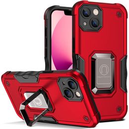 Para iPhone 14 Estuches para teléfonos con soporte magnético Anillo híbrido Soporte para automóvil Contraportada para Apple 14pro max 13 13pro 12 12pro 11 11 pro X Xs XR 6 6P 7 7P 8 8plus