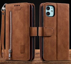 Fundas de teléfono de PU de cuero magnético Funda protectora a prueba de golpes para iPhone 14 13 12 Pro MAX Samsung