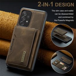 Funda de teléfono con billetera de cuero magnético para Samsung Galaxy A21S A21S A51 A71 A02S M02S A03S A12 A22 A22 A32 A32 A42 A52 A52s A72 A1 A1 A23 A33 A53 A73 A14 A24 A34 A54 5G