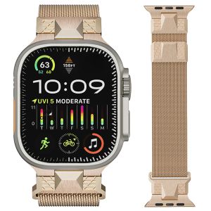 Correa de bucle magnético para Apple Watch Ultra1/2 49 mm 45 mm 42 mm 44 mm Correa milanesa