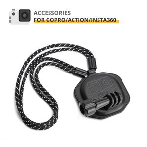 Magnetische montagestandaard met draagkoord voor DJI OSMO ACTION 3 2 INSTA360 POCKET FIMI-serie Draagriem Actiecamera-accessoires 240113