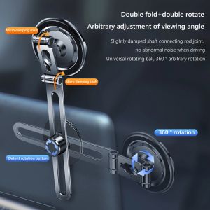 Magnetische telefoonhouder 360 graden roterende autololhouder Standmagneetauto ondersteuning Montage mobiele telefoonhouder voor Tesla Model 3/Y/X