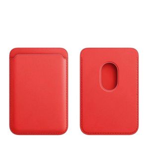 Portefeuille magnétique pour téléphone, étuis en cuir pour cartes de crédit et espèces, pochette porte-carte d'identité pour iPhone 14 13 12 Pro Max, sac magnétique