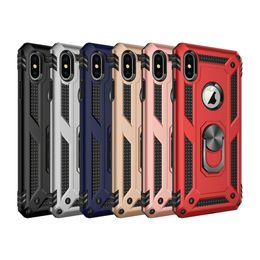 Magnetische ringhouder Stand Kickstand voor iPhone 13 Promax 12Pro 11 x XS MAX XR 7 Case Armor Cover voor iPhone13 11/12 7 8 Plus telefoonhoes Groothandel