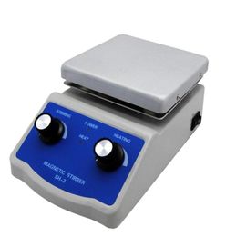 Agitador magnético con placa calefactora mezcladora de laboratorio agitador 220V110V Control dual con barra agitadora de 1 pulgada C35490408