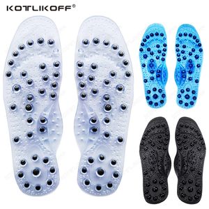 Magnetische Therapie Massage Inlegzolen Voor Schoenen Voet Acupressuur Verbeterde Binnenzool Punt Voeten Body Detox Insert Pads 220610