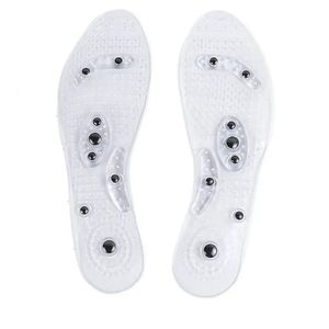 Magnetische therapie Massage -inlegzolen voor schoenen Voet Acupressuur Verbeterde magnetische Insole Point Therapy Feet Body Detox Insert Padsfoot Acupressure Pads