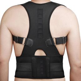 Magnetische therapie houding corrector brace schouder rug steun riem voor mannen vrouwen beugels ondersteunt riem schouder houding gratis verzending