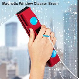 Cimpilador de ventana magnética Cepillo Doble de vidrio de vidrio de 820 mm Herramienta de limpieza Hogar 240508