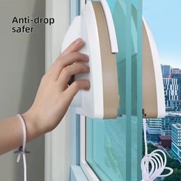 Magnetische raamreiniger glazen huishoudelijke reinigingsvensters reinigingsgereedschap schraper voor glazen magneetborstel wisser 240422