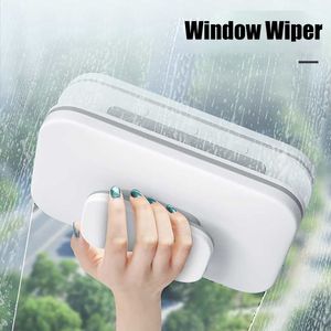 Magnetische Window Cleaners 326mm Double Side Ruitenwisser Glasreiniger Borstel Voor Wassen Windows Outsides Huishoudelijk Gereedschap 230621
