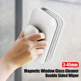 Magnetische raamreinigers 345 mm glasreiniger dubbelzijdig ruitenwisser wassen reinigingsborstel voor het wassen van ramen exterieur huis schoon gereedschap 231216