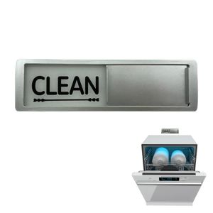 Nettoyeur de vitres magnétique, lave-vaisselle sale et propre, aimant anti-rayures, facile à lire, diapositive solide, signes idéaux pour 230621 ZZ