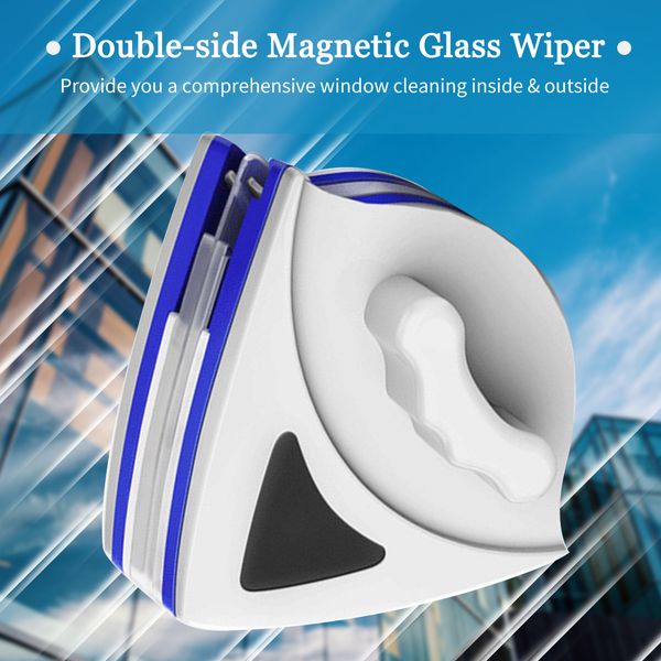 Limpiadores de ventanas magnéticos Cepillo de vidrio Limpieza de doble cara para herramientas de Windows Espesor 38 mm 230531