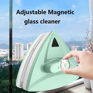 Magnetische glazenwassers Glasreinigingsgereedschap Automatische waterafvoer Dubbellaagse ruitenwisser Huishoudelijke speciale reiniger 230621