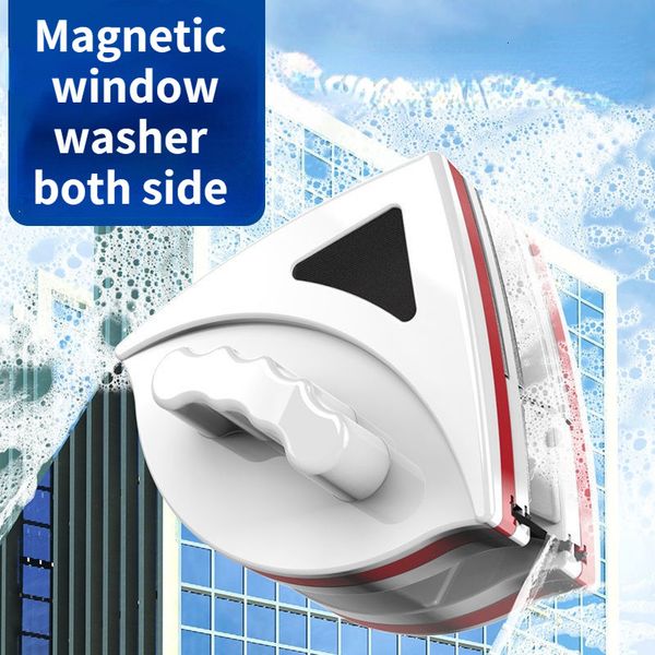 Nettoyeurs de vitres magnétiques essuie-glace Double face 330mm nettoyant pour vitres brosse outil nettoyage ménager 230621