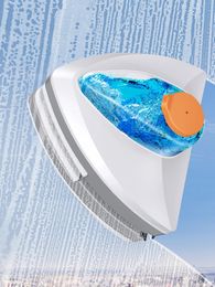 Ventana magnética Cepillo de vidrio de limpieza doble de 332 mm Cleaning de hogares ajustables para la herramienta de limpieza del hogar 240508