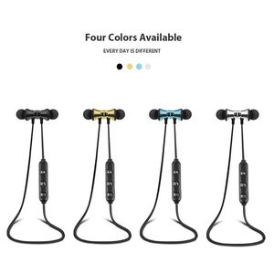 Auricular magnético inalámbrico Bluetooth Estéreo Deportes Auriculares impermeables Auriculares intrauditivos inalámbricos con micrófono H-11 para iPhone Samsung Huawei