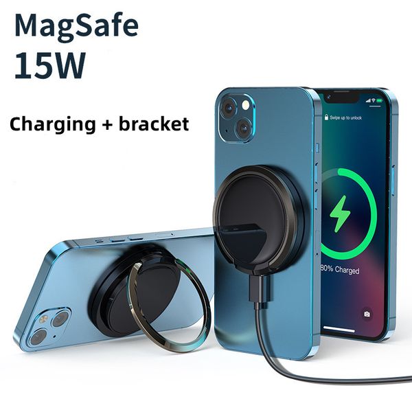 Chargeur magnétique sans fil pour iPhone 14 13 Pro Max 13pro Mini Charge rapide pour Samsung USB C PD adaptateur Macsafing chargeur support de Charge Pad