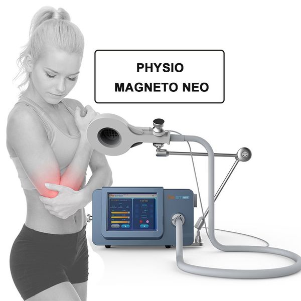 Dispositivo de magnetoterapia 2 en 1 Máquina de terapia de luz roja infrarroja Lesión muscular Equipo de frecuencia magnética de 300 kHz Tipo portátil para la eliminación del dolor y la curación ósea