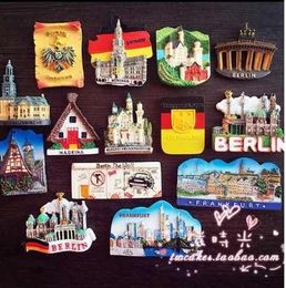 Magneten Europa München Duitsland Berlijn Toerisme Landschap Gedenkteken Koelkastmagneet 3D Koelkastmagneet Sticker Reizen Souvenir Decoratie