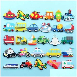 Magneten koelkast magneten 5 stcs cartoon auto magneet voor kinderen huizendecoratie sterke dierenfruit magents koelkast decor keuken l230621