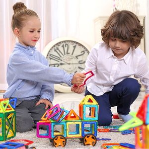 Aimants jouets pour enfants grande taille Plus blocs magnétiques pour enfants concepteur constructeur ensemble jouets pour garçons blocs de construction