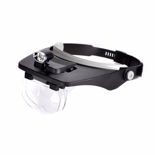 Loupe Bijoutiers Loupe Soudure Led Bijoux Dentaire Loupe Loupes Bandeau Lampe Lunettes Main Travail Personnes Âgées Accessoires 230726