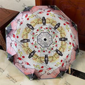 Magpies Style Parapluies Hipster Automatique Pliant Designer Parapluies Top Qualité Voyage En Plein Air De Luxe Multifonction Parapluies