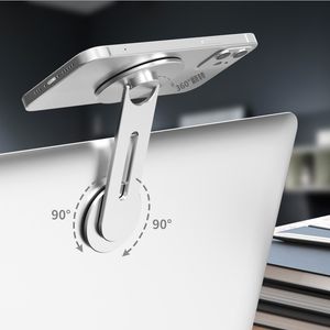 Magsafe telefoonhouder voor MacBook Computer Components Laptop Extension Stand Aluminium Legering iPhone Holder Folding Telefoonhouders