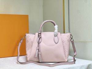 Mahina Luxe Designer Unisex Hoge Capaciteit Draagtas Afneembare Schouderriem Handtas Enkele Schoudertas Hol Logo Handtas M55031