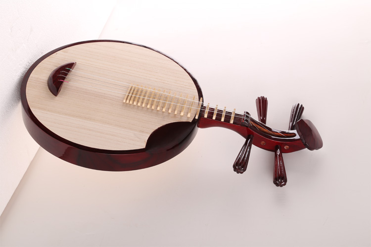 Mahogany Banjo Folk Factory Direct Yueqin Beginner Muziekinstrument