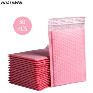 Mail Bags 30Pcs Bubble Mailers Pink Poly Mailer Self Seal Padded Envelopes Gift Black/Green Packaging Envelope For Book 230428