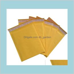 Mail Transport Packaging Packing Office School Industrial 150250mm Kraft Paper Envelops Bags Mailers Gedekte envelop met bellenmail