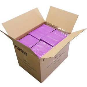 Enveloppes de bulles violettes de 100 PC
