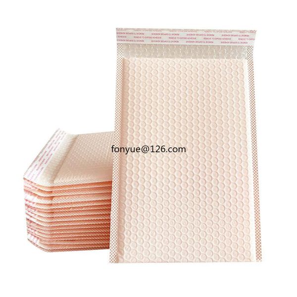 Mailers 50pcs Épaissison enveloppe de mousse Mail EXPRESS SAGLE SACTION DE SACTURE SAGE COURIER PACK ENELLOPE FRANT Packages de livraison en gros