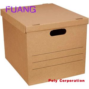 Envoi de cardons personnalisé Cardboard personnalisé Boîtes d'expédition en déménage