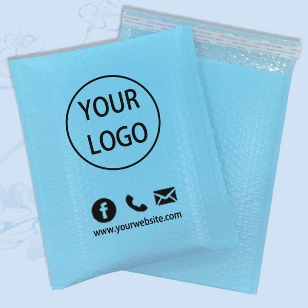 Enveloppe de livraison de diffusion Emballage Courrier Enveloppe Mailers personnalisé Sags de diffusion imprimées Small Business Mail Shipping Supplies