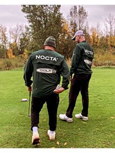 Maillard NOCTA GOLF Co branded Golf Lange mouwen Sneldrogend Sport Splice T-shirt met ronde hals en lange mouwen