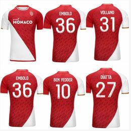 Maillot as MonAcO Soccer Jersey 2023 2024 Home Away Survetement de Foot BOADU BEN YEDDER MINAMINO Football Shirt
